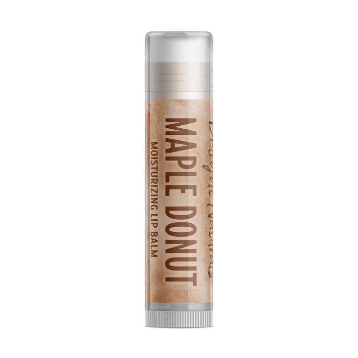 Maple Donut Lip Balm for wholesale by Delight Naturals