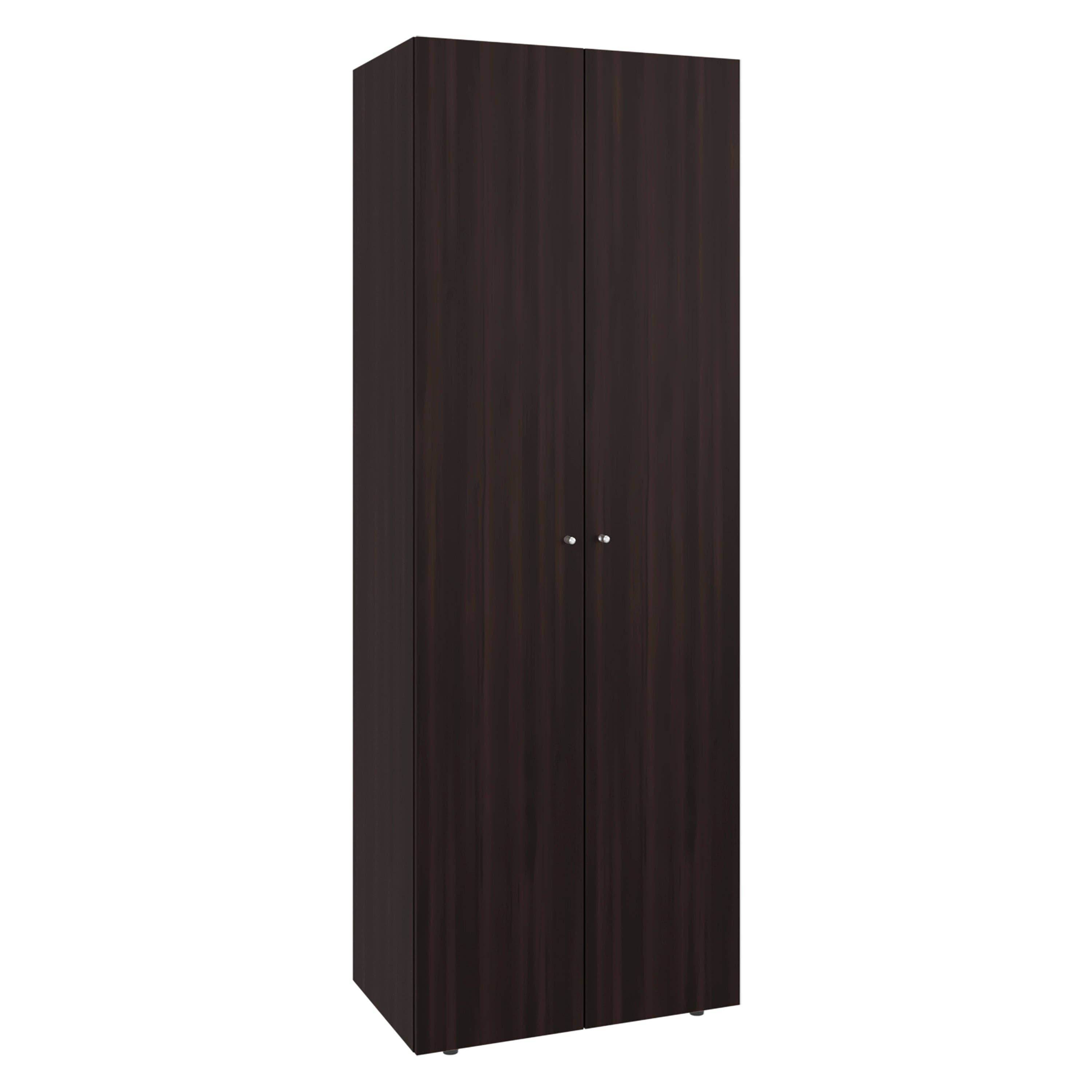 TUHOME FURNITURE - Wholesale Bedroom Furniture - Home 2 Doors Closet System Armoire, Hanging Rod and Storage Shelf, Modern Armoire for Bedroom Organization Storage16