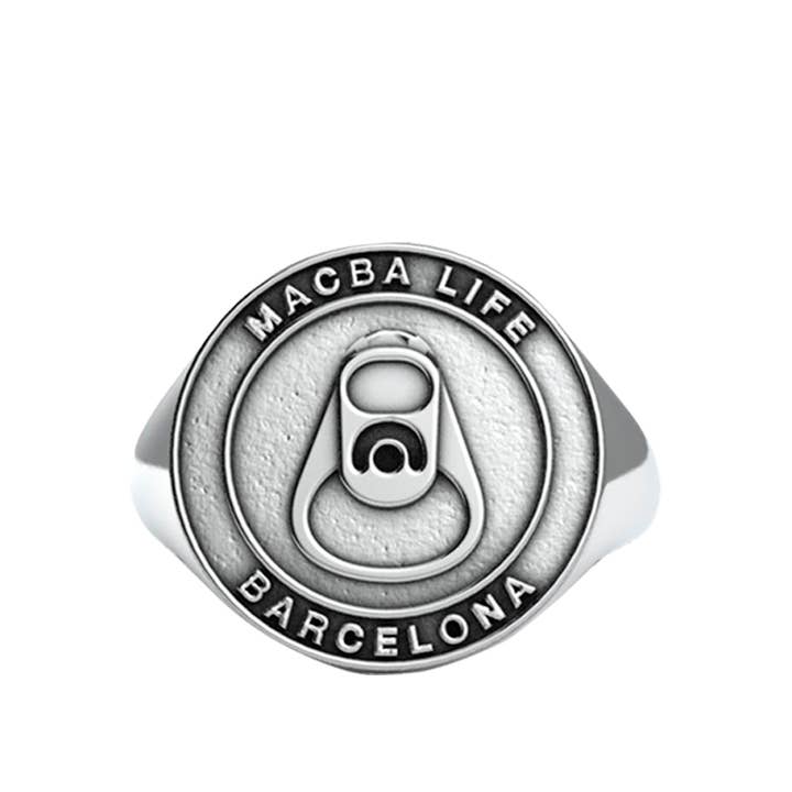 OG Logo Ring 2 Macba Liv - Silver för wholesale av Macba Life