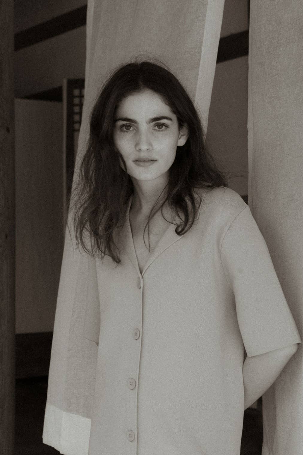 MOD REF - Wholesale Button Down Shirt - Women's - The Nyla Top3