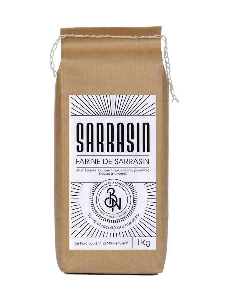 Grano Spazzolato di Grano Saraceno per Farina Pura Senza Polvere per la vendita all'ingrosso da parte di FERME DE LA BELLE NOE