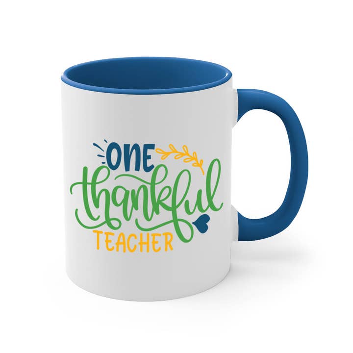 Mugs R Us - Vendita all'ingrosso Tazza - one thankful teacher Style 156#- Tazza da insegnante/tazza da caffè18