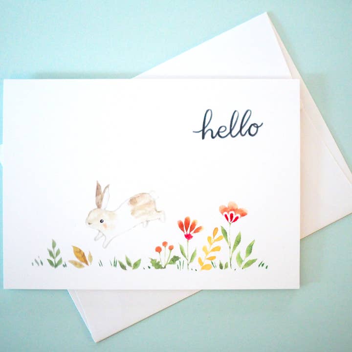 Hej Hoppekanin Kort for engroshandel hos Rocket Boogie Co.