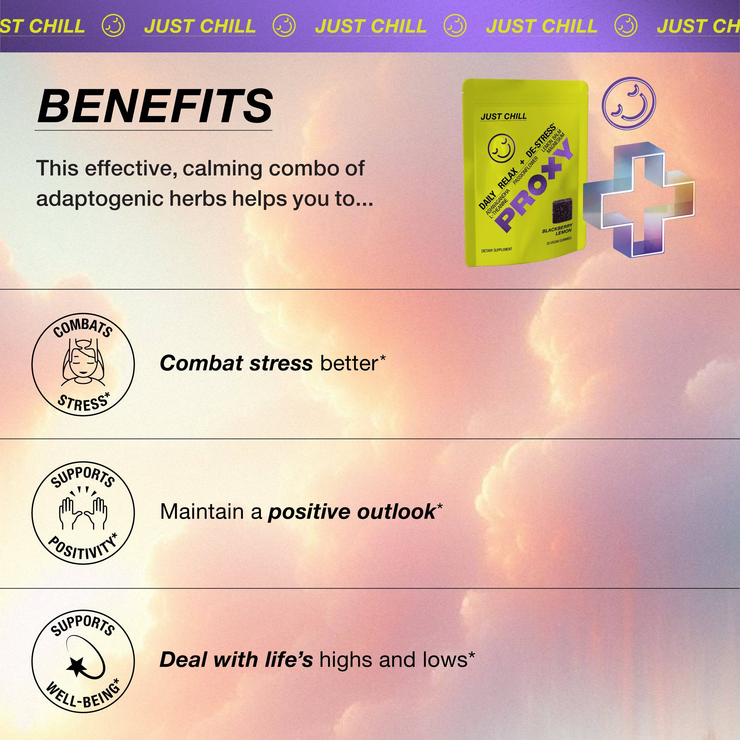 Proxy Wellness - Wholesale Oral Supplement/Vitamin - PROXY Just Chill8