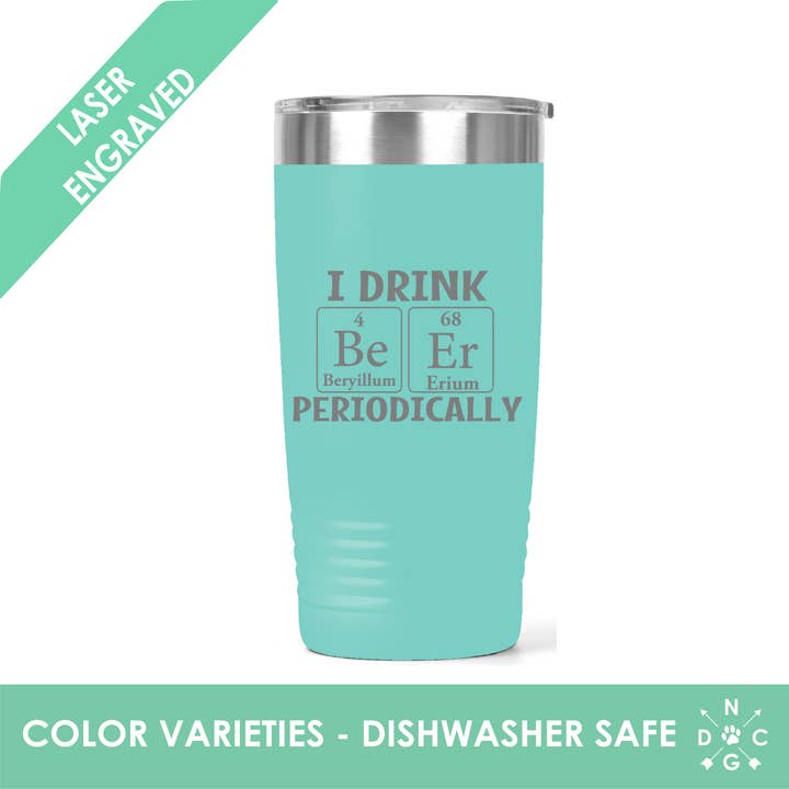 I Drink Beer Periodically - Periodic Table - Father's Day for wholesale by Northern Country Girl Designs, LLC