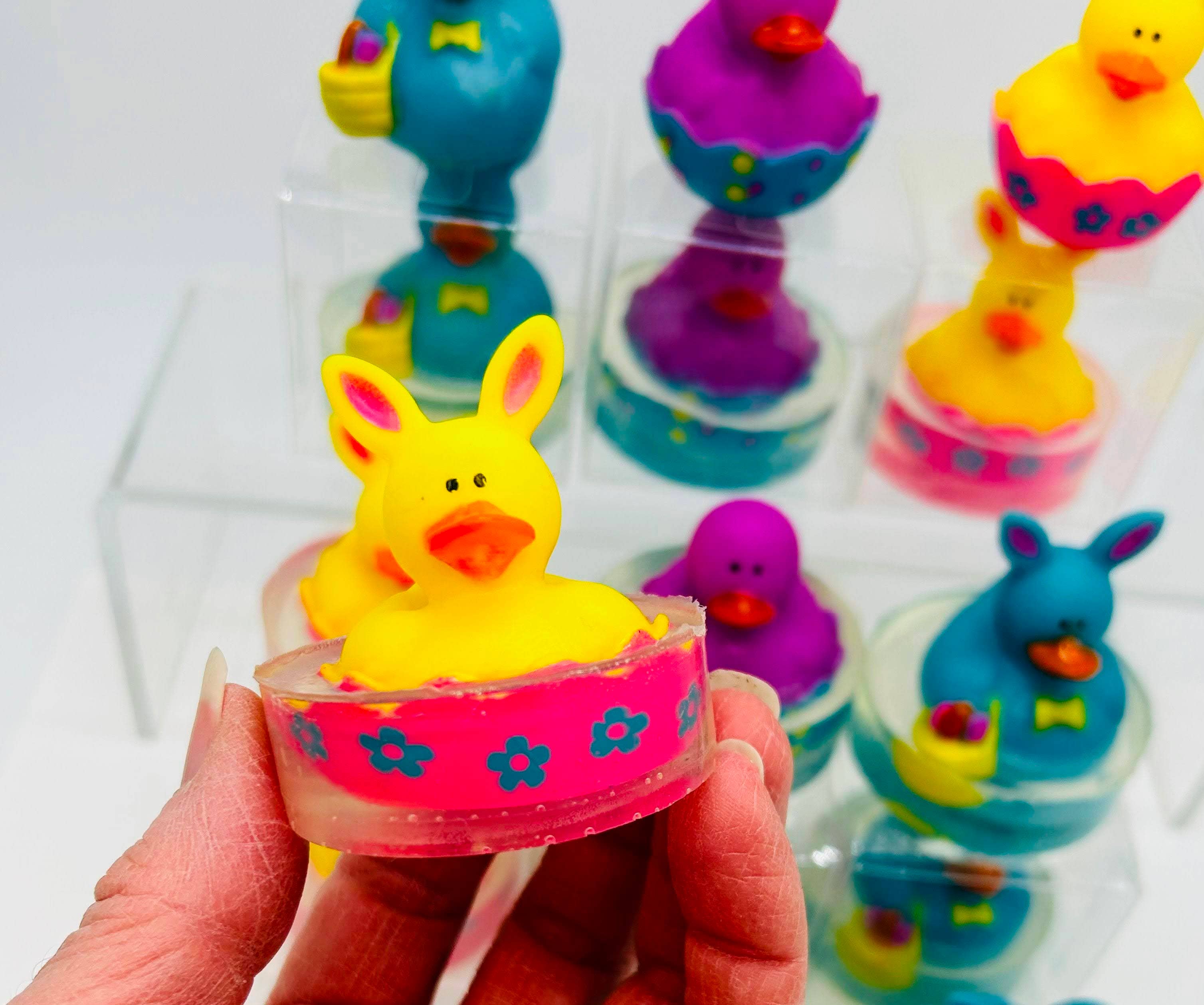 Just Bubbly - Wholesale Bath Toy - Baby - Easter Rubber Duckie Novelty Soap & Toy 2