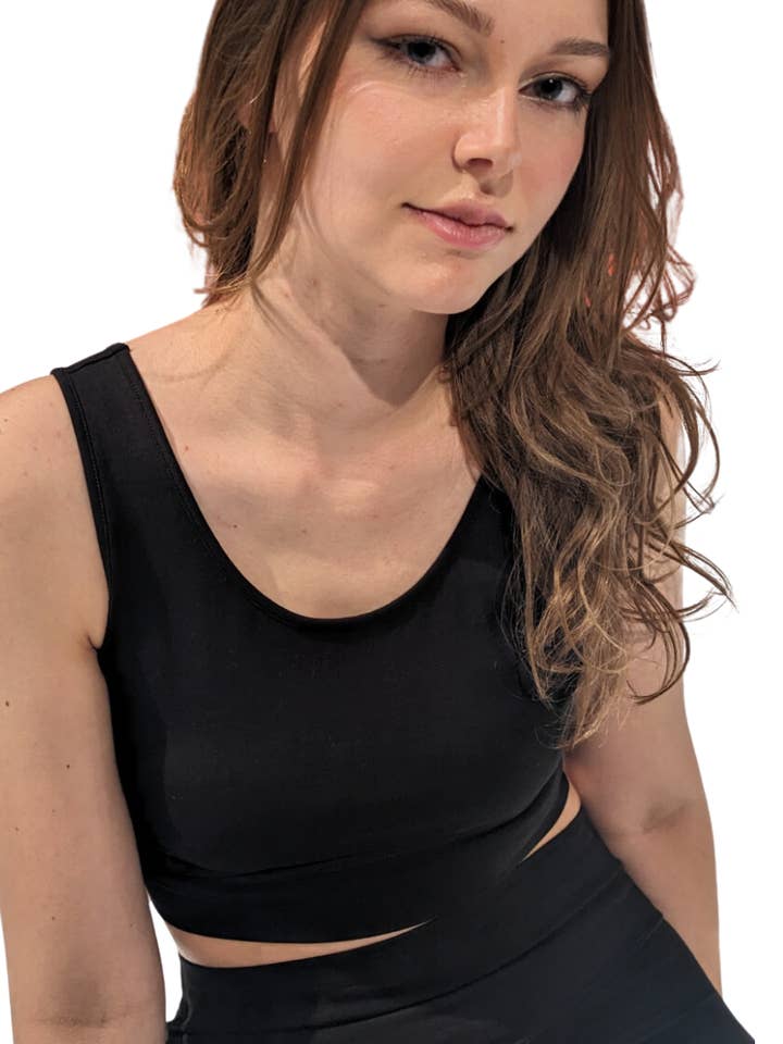 U Lovely BH Top Crop van biologisch katoen voor wholesale door Jacarandá