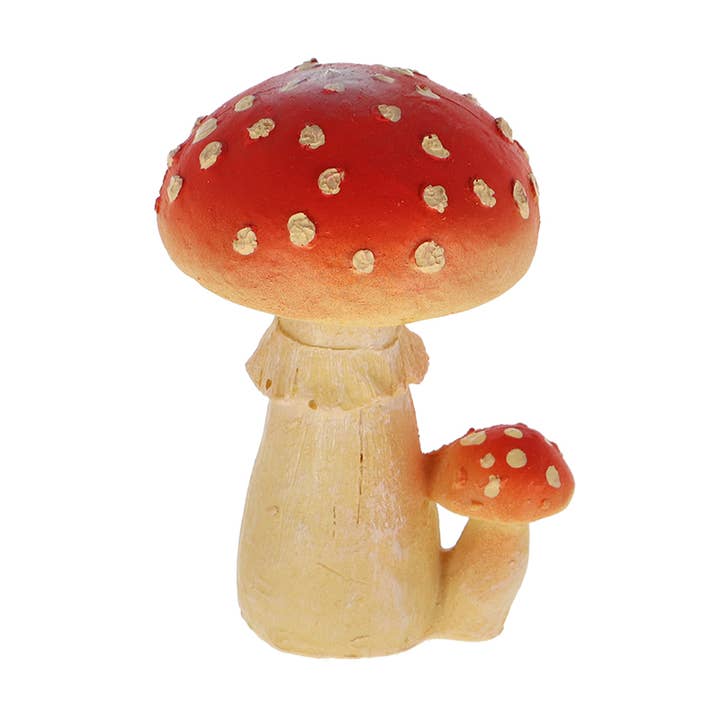 Esschert Design USA - Wholesale Decorative Figurine - Mushroom, Resin, 4 Asst. Styles - Small2