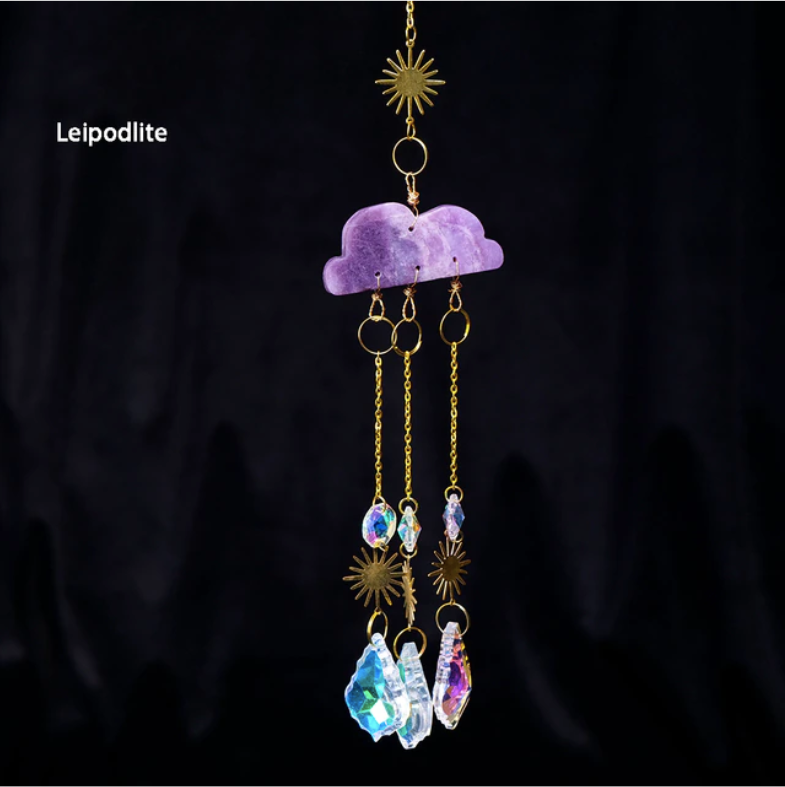 Crystolver (We Cover All Import Fees) - Wholesale Suncatcher - Cloud Carving Rainbow Charm Suncatcher2