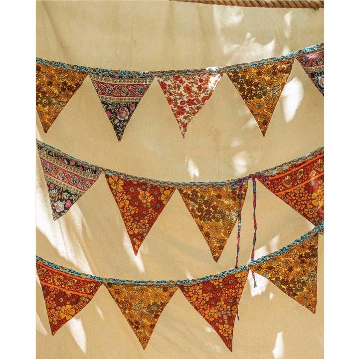 Gardenbelle Shop - Wholesale Flag - Recycled Hippie Boho Pennant Flags, Bohemian Decor4