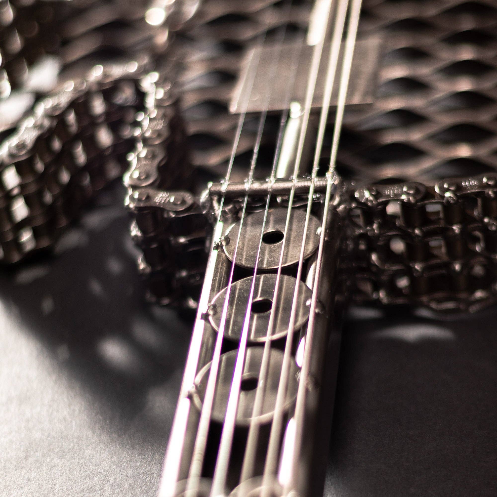 Metal Relic - Wholesale Sculpture - "The Classic" Metal Electric Style Guitar Sculpture Heavy Metal Wall Art5