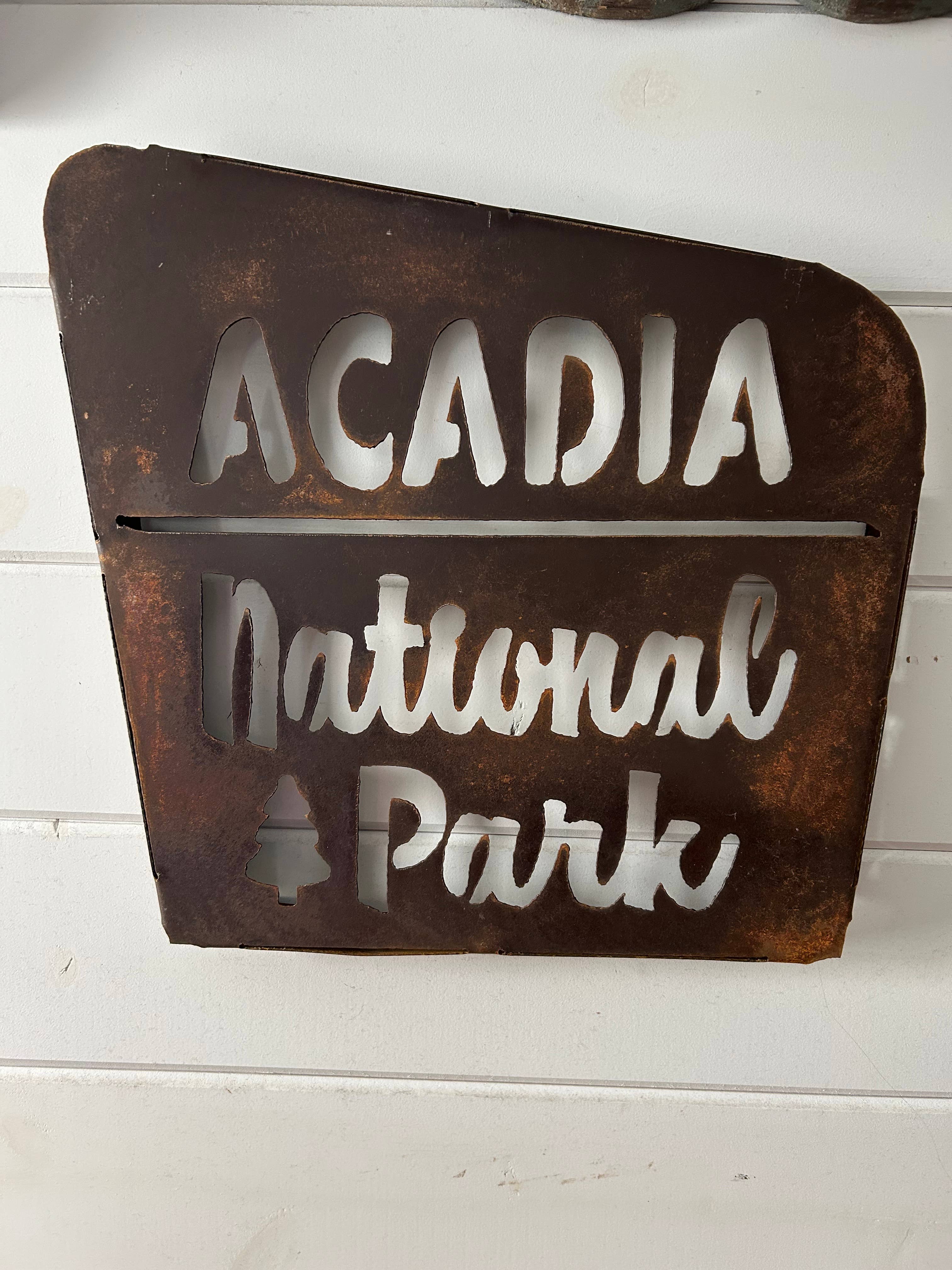 Out.West.Lifestyle. – wholesale Sign – NATIONAL PARK RUSTY METAL SIGN0