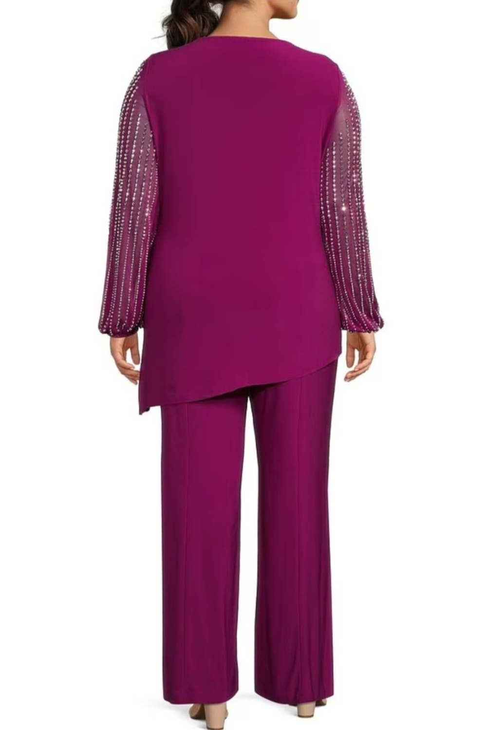 New Yorker's Apparel - Wholesale Top & Pant Set (NOT Loungewear) - Women's - Marina Asymmetrical Two-Piece Pant Set1