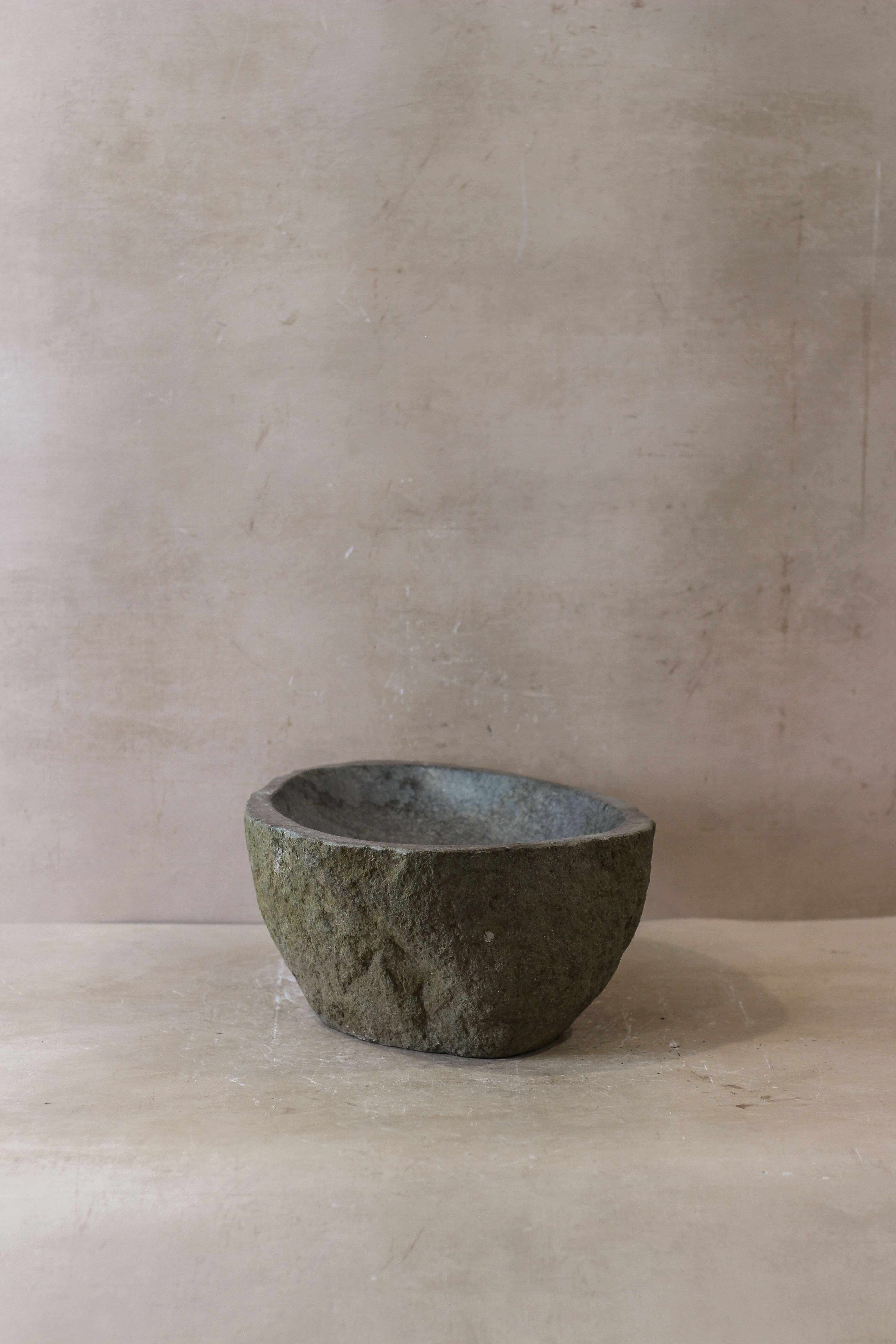 Botanical Boys - Wholesale Bathroom Accessory Set - Riverstone Wash Basin Sink - no 14