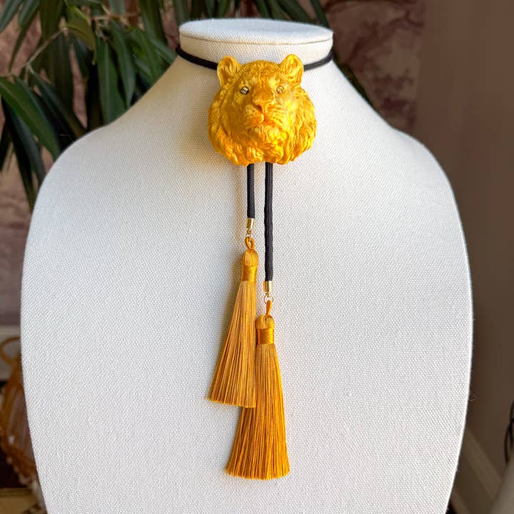 Tigre Bolo Oro con Negro y Amarillo Dorado para venta al por mayor de Rahya Jewelry Design