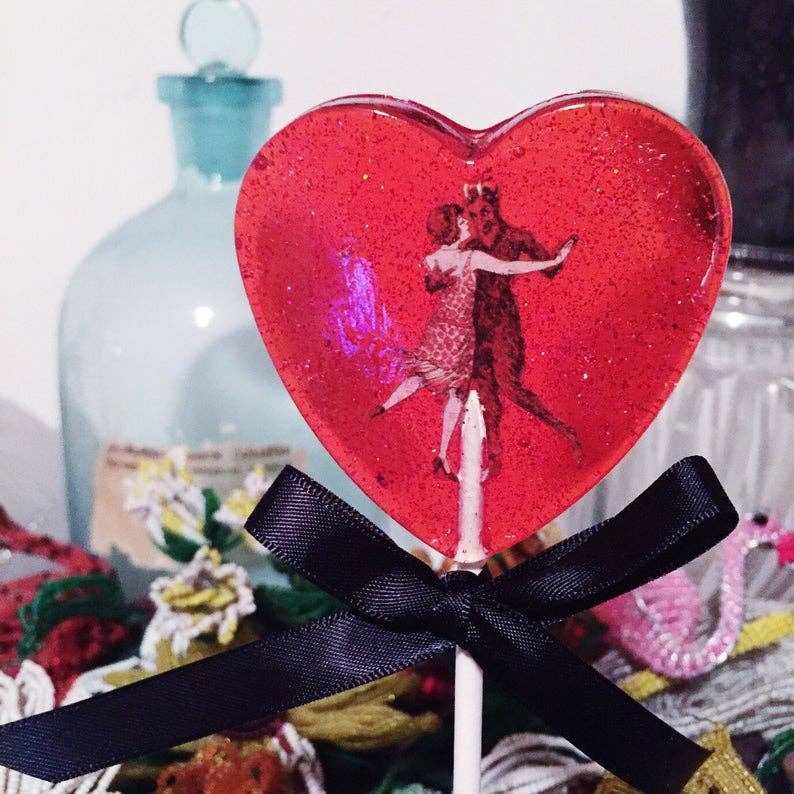 A Secret Forest - Wholesale Lollipop - Wafer Paper Devils Waltz Lollipops4