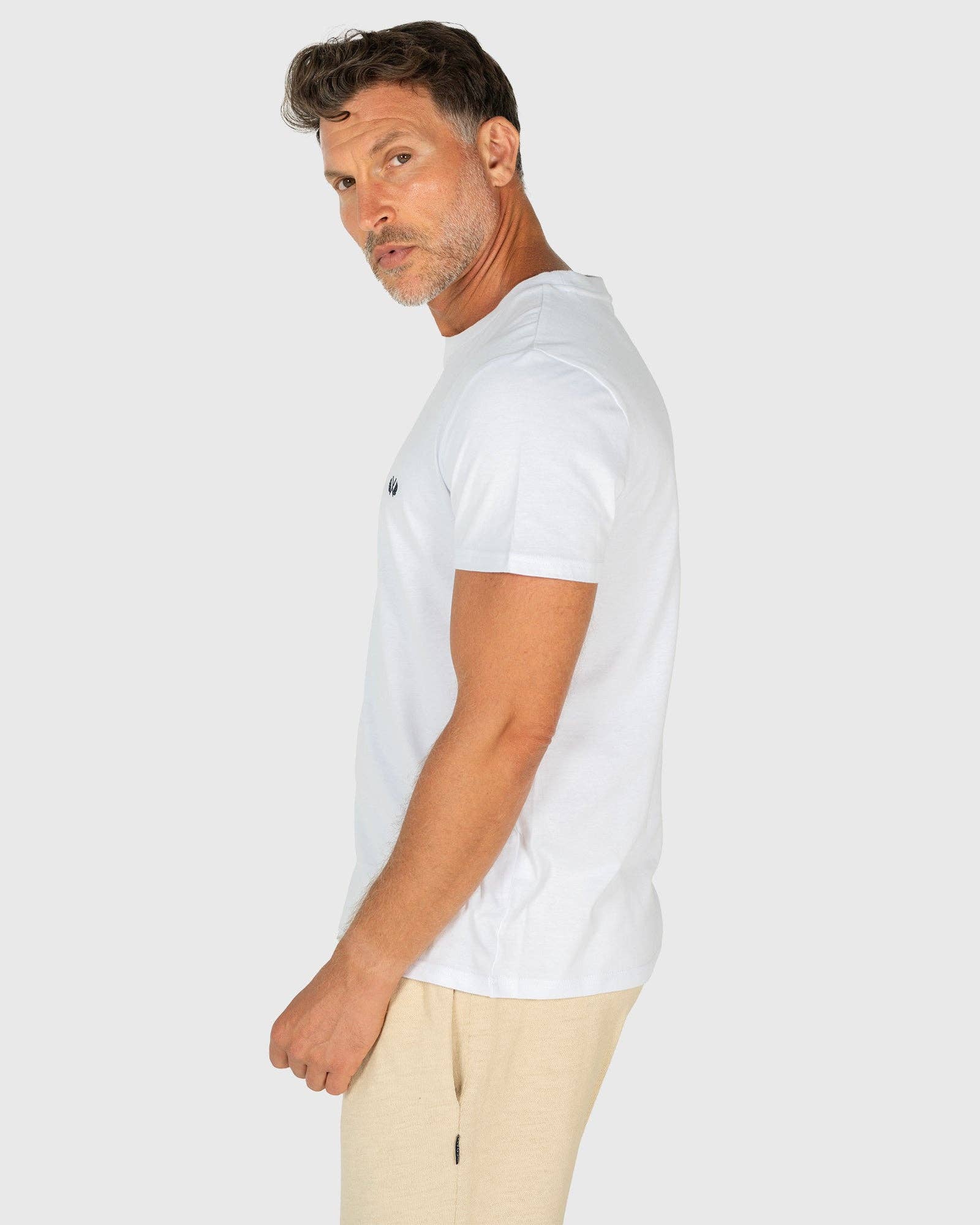Coast Clothing Co - Wholesale T-shirt – men's - Crew Neck Tee in White - ADD ANY 3 TEES TO CART, PAY FOR JUST 21