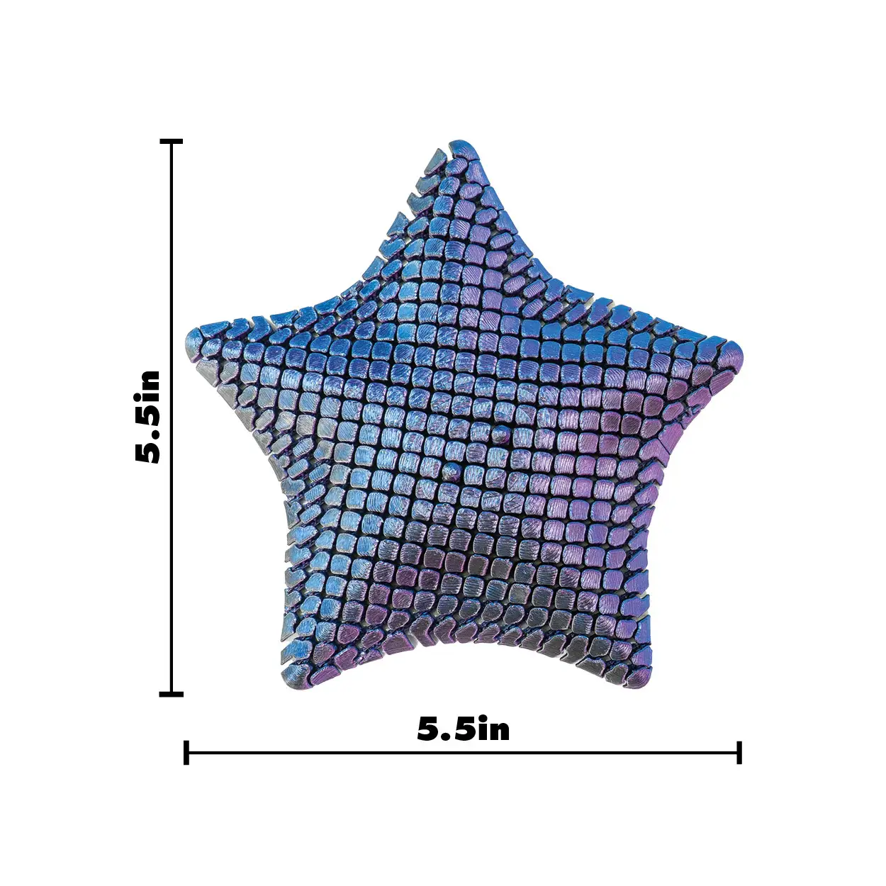 Geddes - Vente Fidget/jouet anti-stress – enfant - JOUET ANTI-STRESS ÉTOILE DE MER IMPRIMÉ EN 3D 6/SAC1