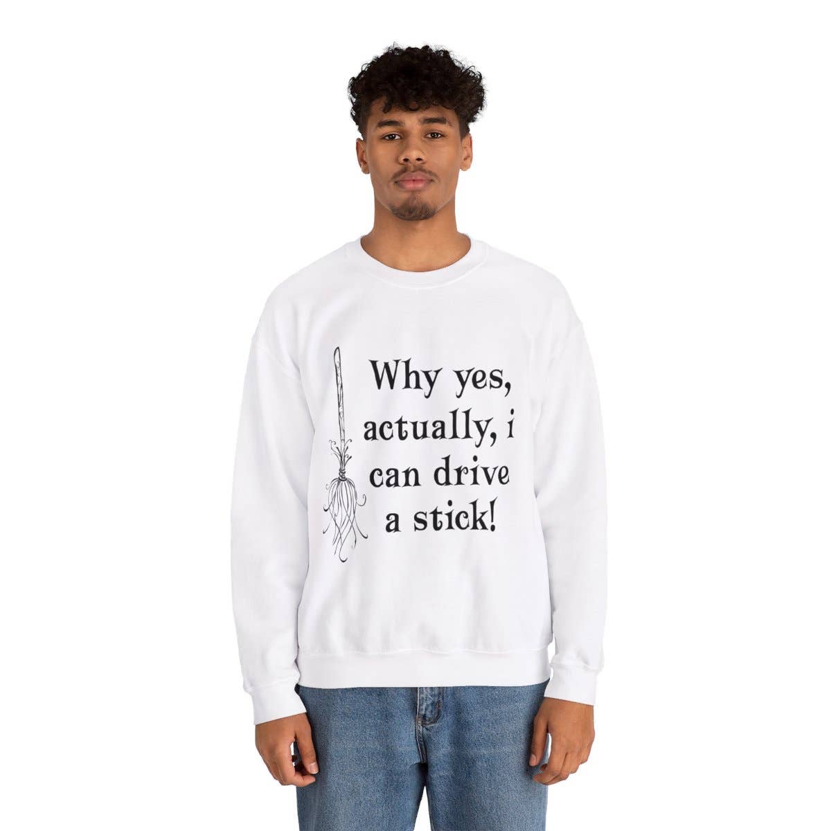 L&L T-Shirt Company - Wholesale Graphic Sweatshirt - Unisex - Unisex - Yes I Can Drive A Stick5