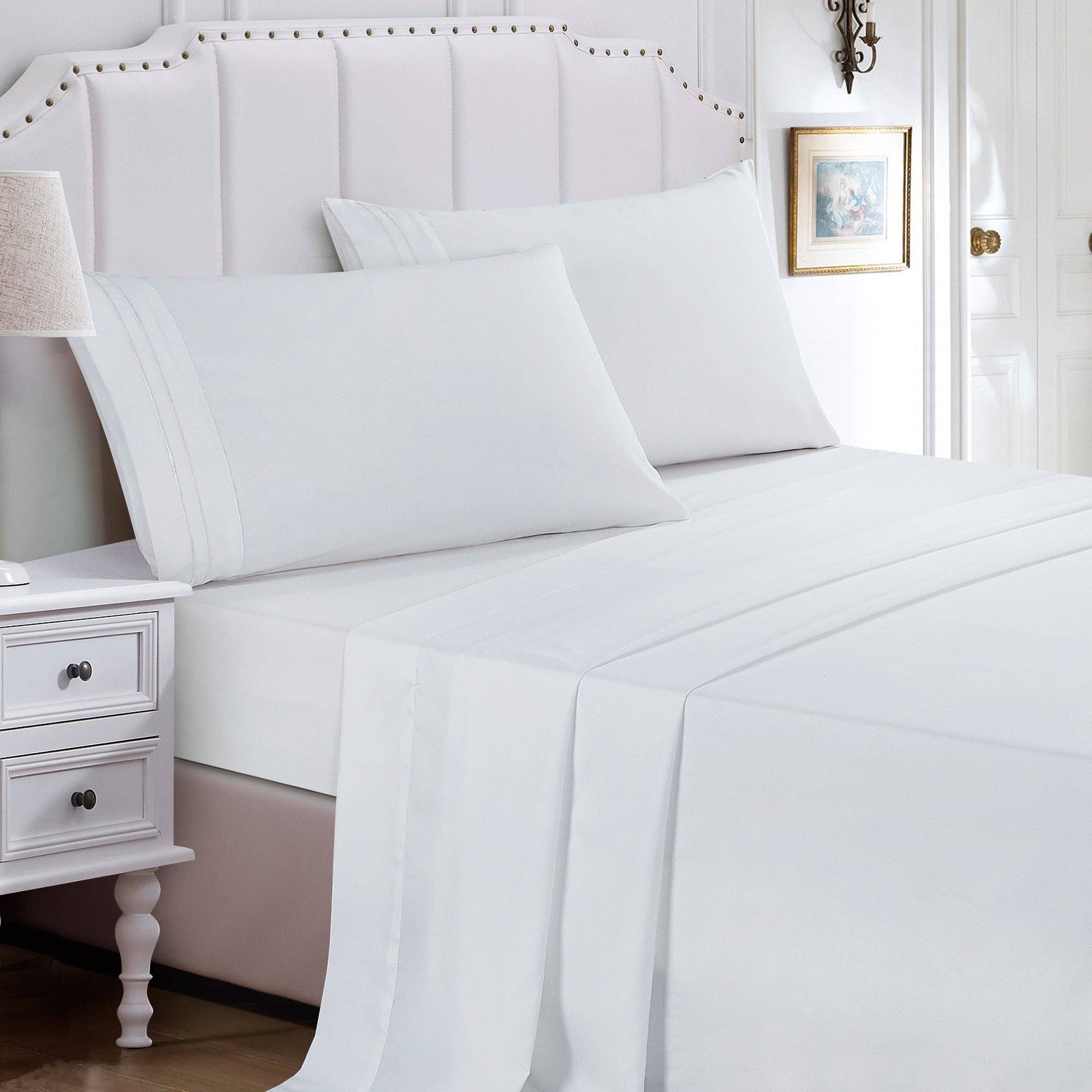 Linen Mart – wholesale Sheet set – Soft Microfiber Deep Pocket Bed Sheets - 4 Piece Set19