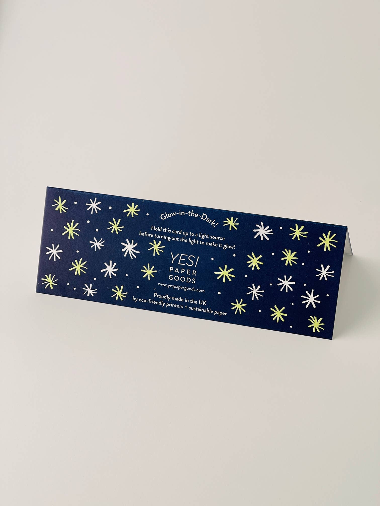 Yes! Paper Goods – wholesale Birthday card – NEW! Glow in the Dark Shooting Star Birthday Card1