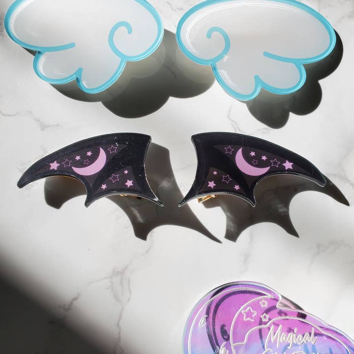 Magical Girl Bella - Wholesale Hair Clip - Women's - Kawaii Angel Wings Hair Clips Set