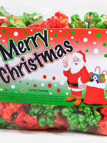 Christmas Popcorn for wholesale by Yo Pop Yummies