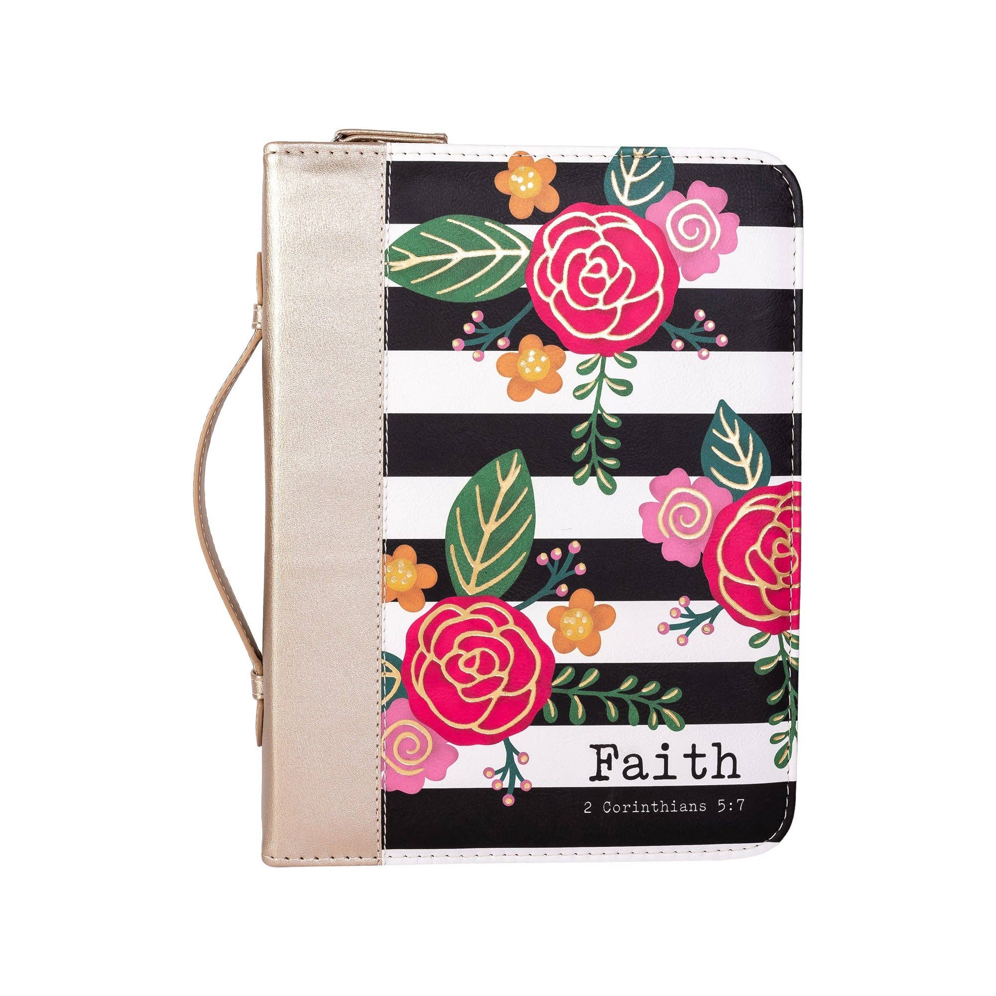 Divinity Boutique - Wholesale Bible Cover - Divine Details: Bible Cover - Black & White Floral0