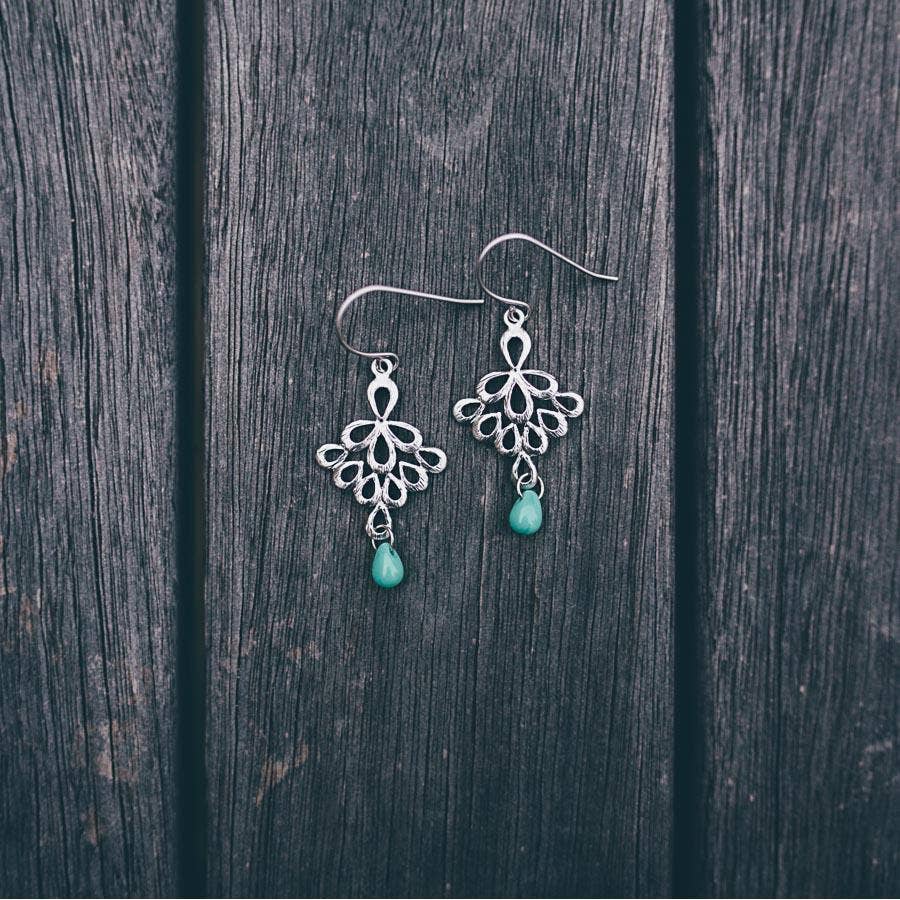 Bec Stern – wholesale Dangle earrings – Fan Droplet Earrings