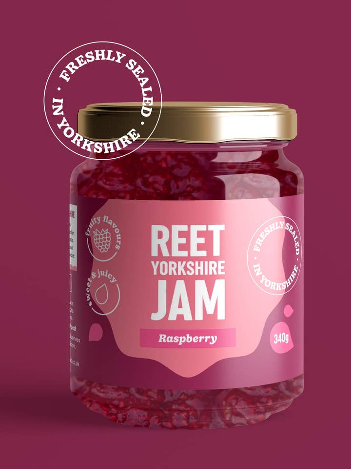 Raspberry Jam for wholesale by Reet Yorkshire Food