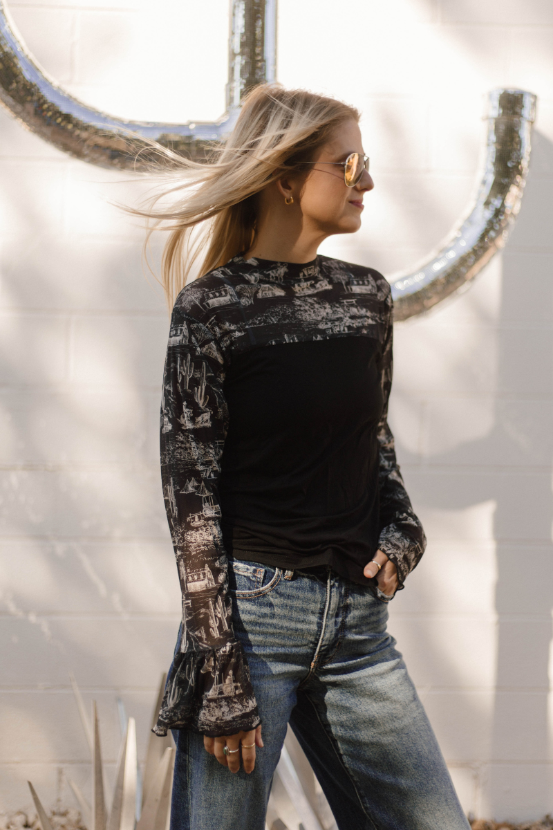 Sterling Kreek - Wholesale Blouse - Women's - Homestead Toile Top11