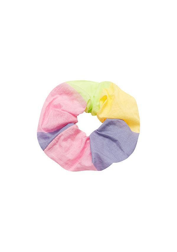 Multi Rainbow Scrunchie for wholesale on Faire1