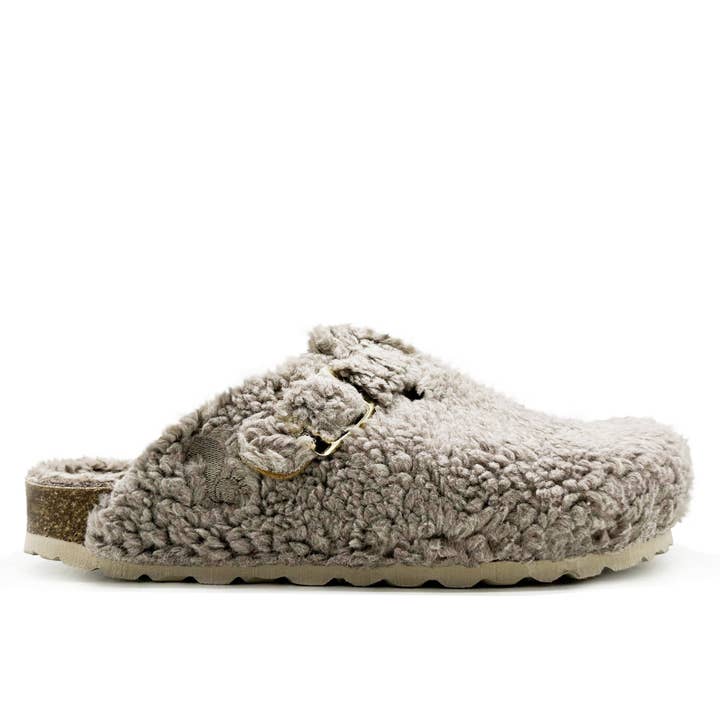 thies 1856 ® ekologiska teddytofflor, veganska taupe för wholesale av thies