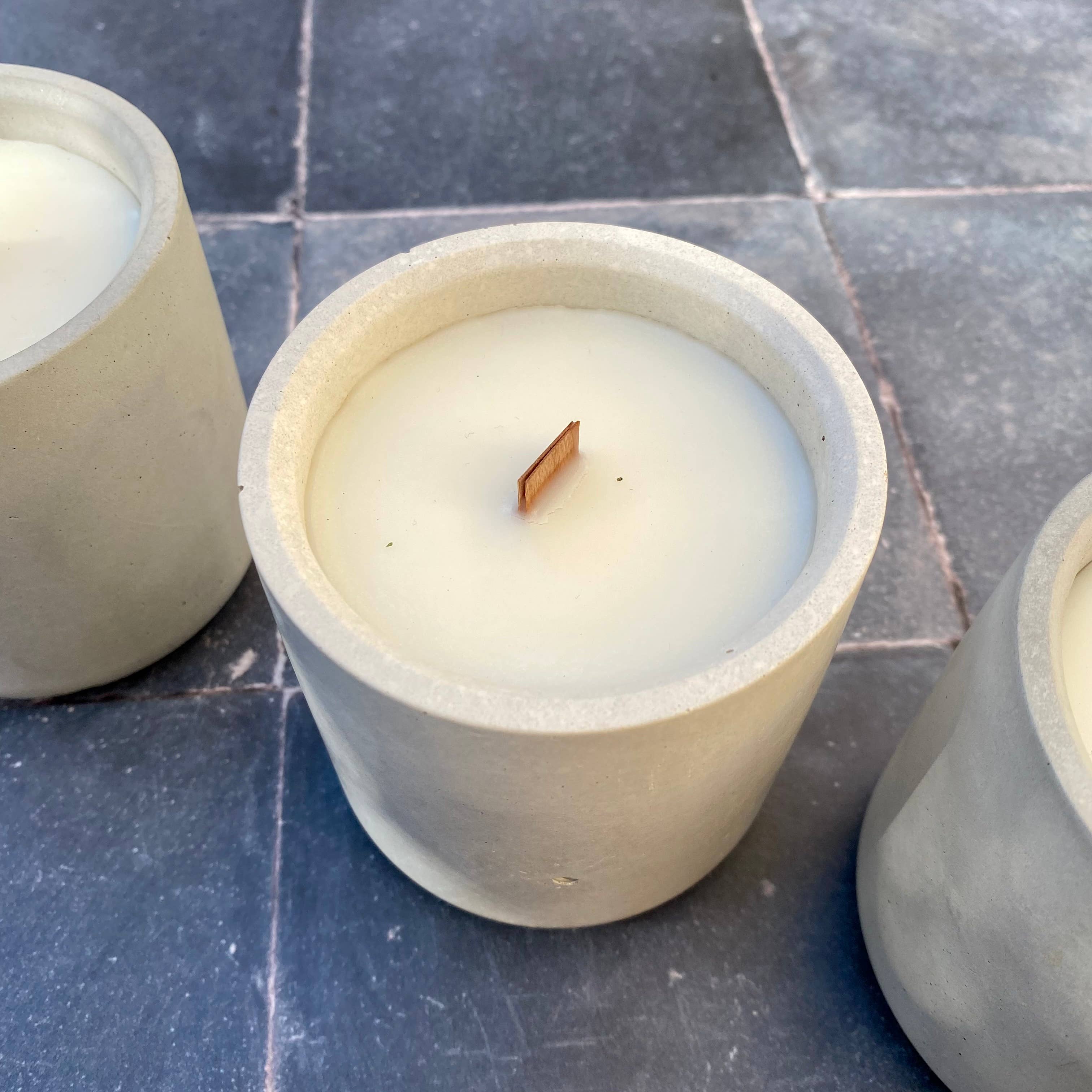 Concretely Co – wholesale Jar/filled candle – Concrete Container Candle2