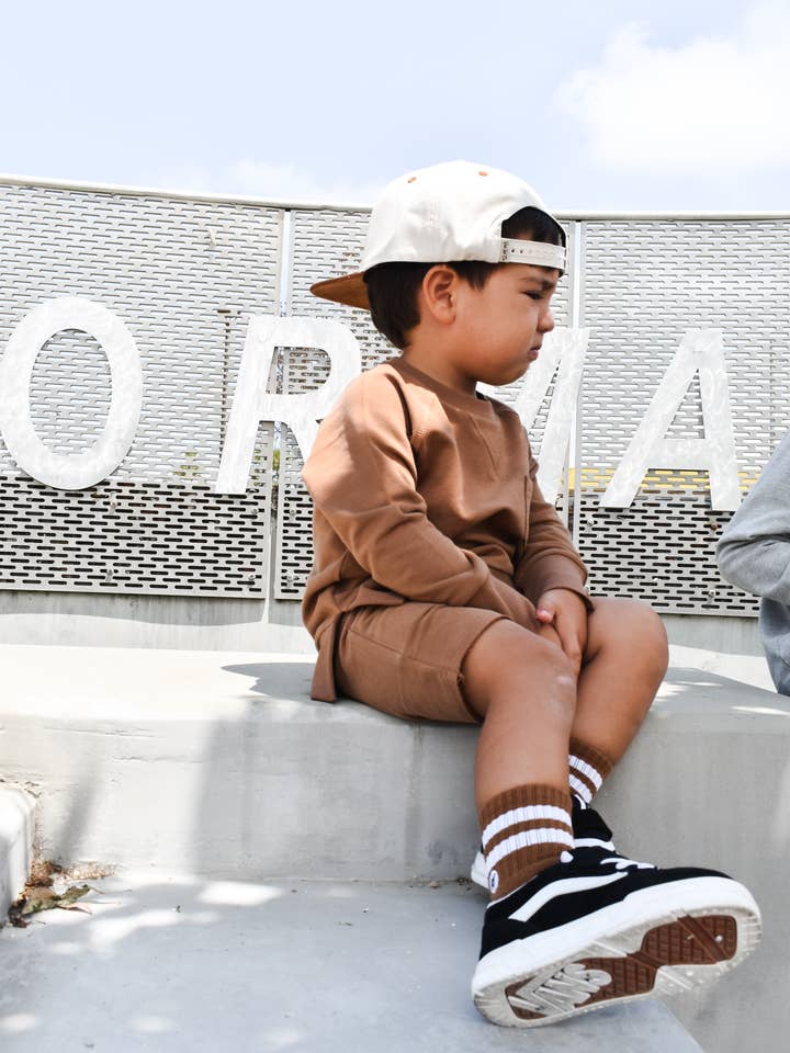 Rad Toddler Co. - Wholesale Shorts - Kids - ORGANIC COTTON SHORTIES - ALMOND4