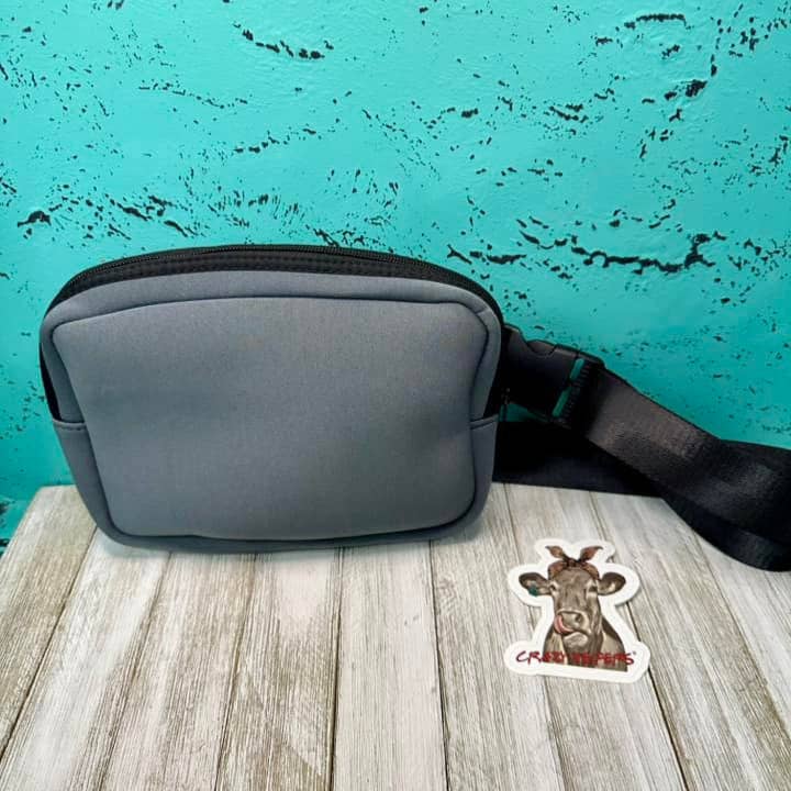 Crazy Heifers Wholesale - Wholesale Belt Bag - Women's - Neoprene Belt Bags- Solids1