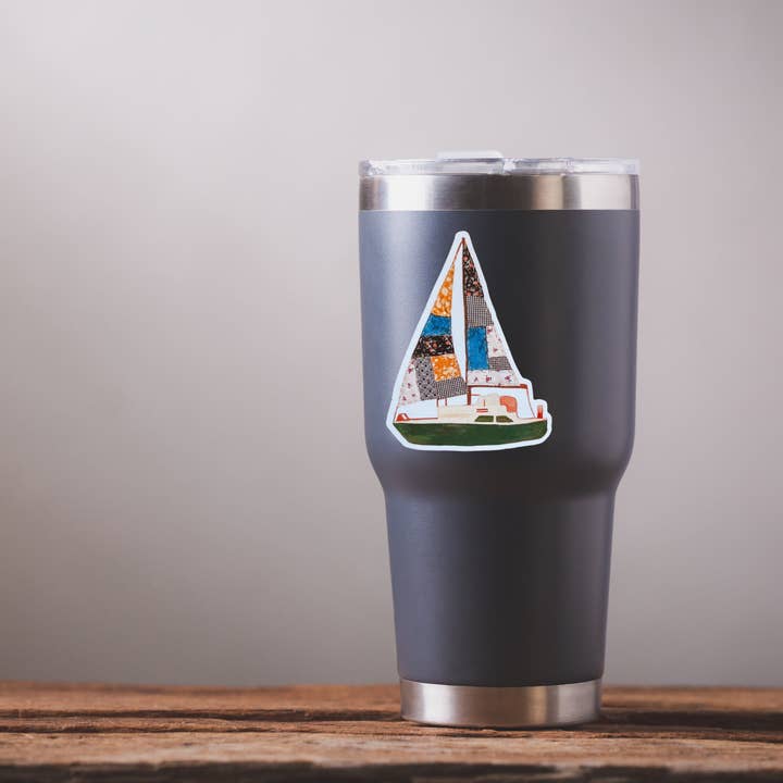 Laurenspired - Wholesale Sticker - Sailboat Vinyl Sticker, Boat Sticker, Nautical Stickers4