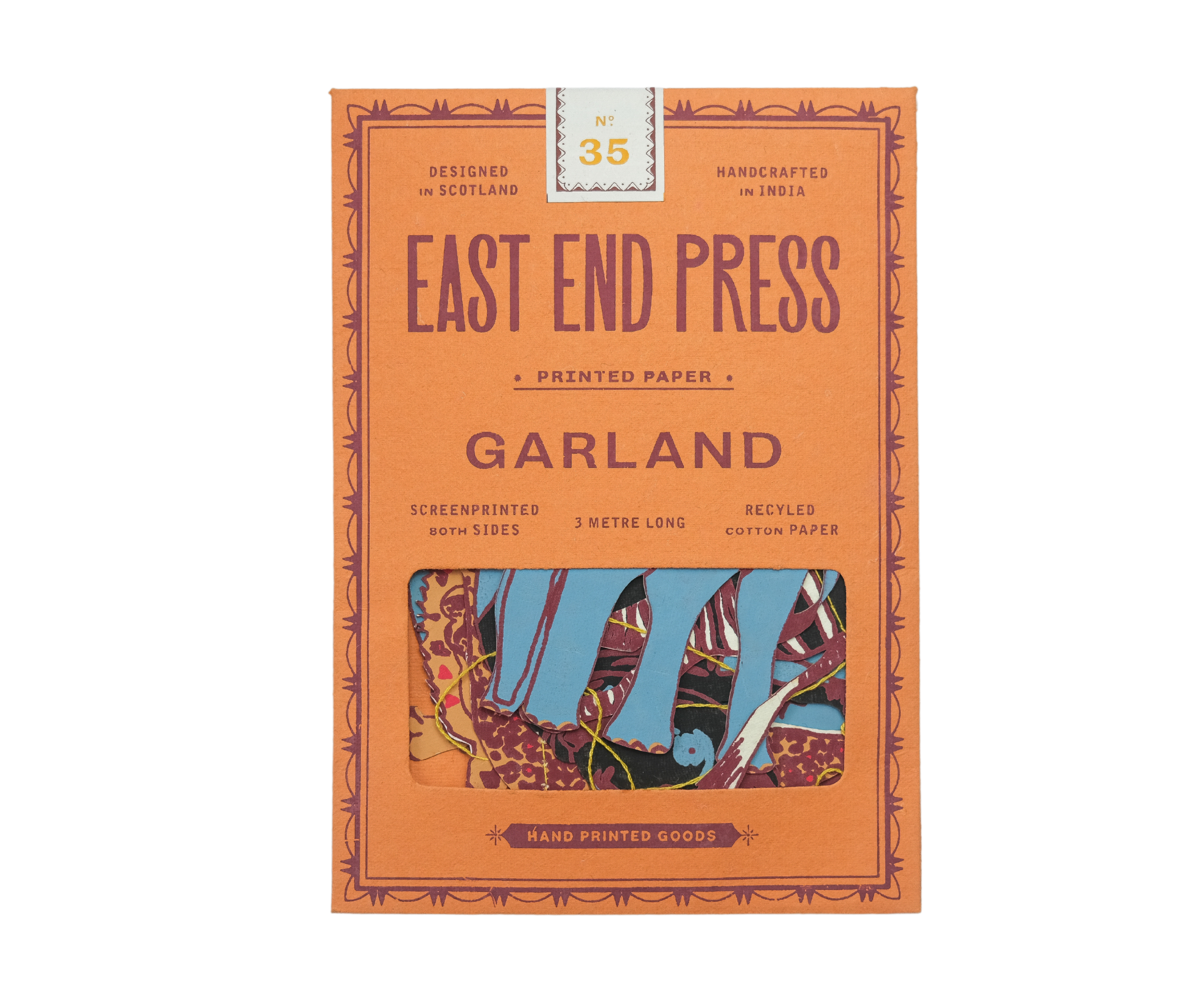 East End Press – wholesale Bunting/garland – UK/EU: Safari Animals Sewn Garland11