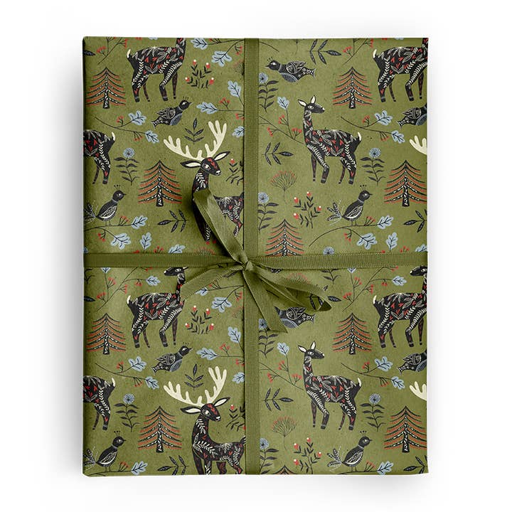 Winter Folk Animal Wrapping Paper – 3 Rolls (3 Sheets Each) and other Purchase Wholesale small animal paper bedding. Free Returns & Net 60 Terms on Faire trending on Faire.