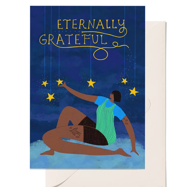 Eternally Grateful | Greeting Card for wholesale by Lucky Alice