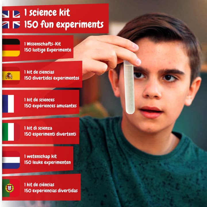 Science4you - Wholesale Toy Set - Kids - Science4you Super Science Kit 150 Experiments - Kids Ages 8+2
