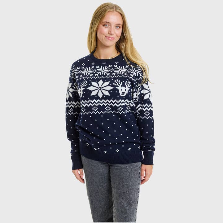 Merino Christmas Sweater – Women for wholesale by Happy Seasons