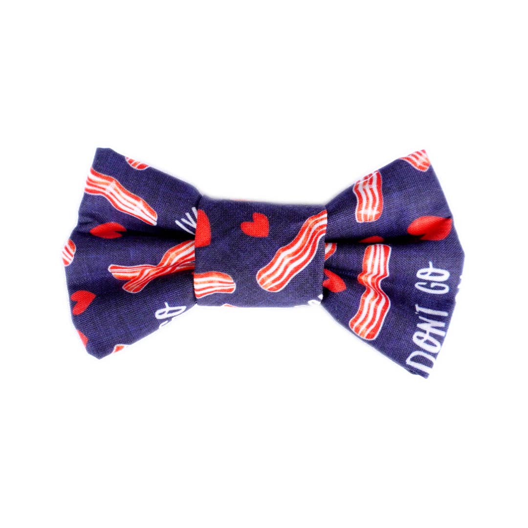 Steph & Joe Art Co. - Wholesale Pet bow tie – Dog - Dog Bow Tie - Don't Go Bacon Ma Heart