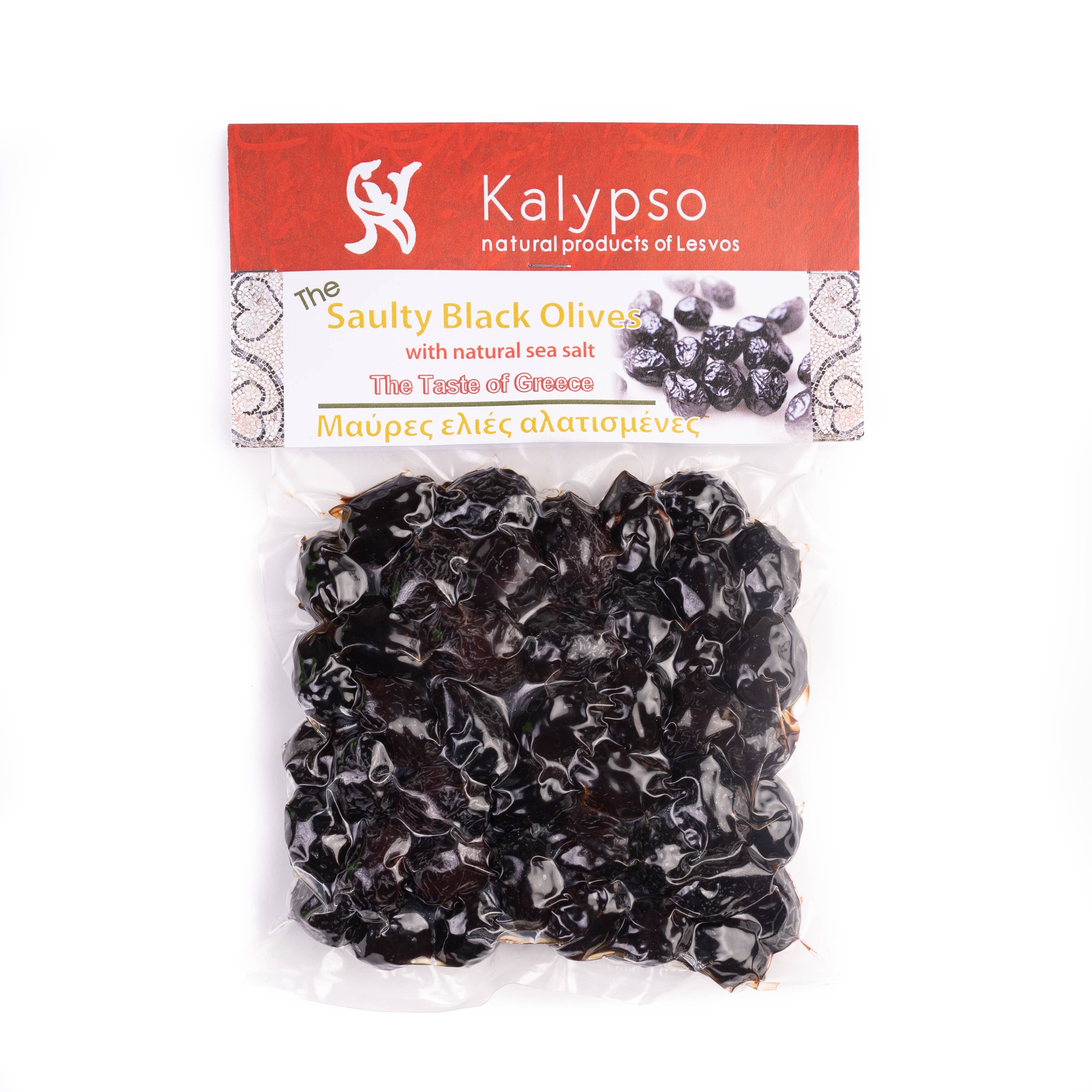 Kalypso-Natural products - Wholesale Olives - Authentic Black Salty Olives from Lesvos Island-Greece