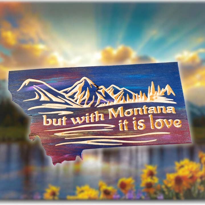 but with Montana it is love- Montana Shape for wholesale by Knotty Pine Woodworks