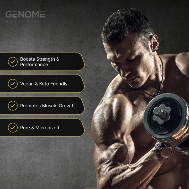 GENOME ESSENTIALS - Wholesale Protein/superfood powder - Creatine Monohydrate Micronized 6