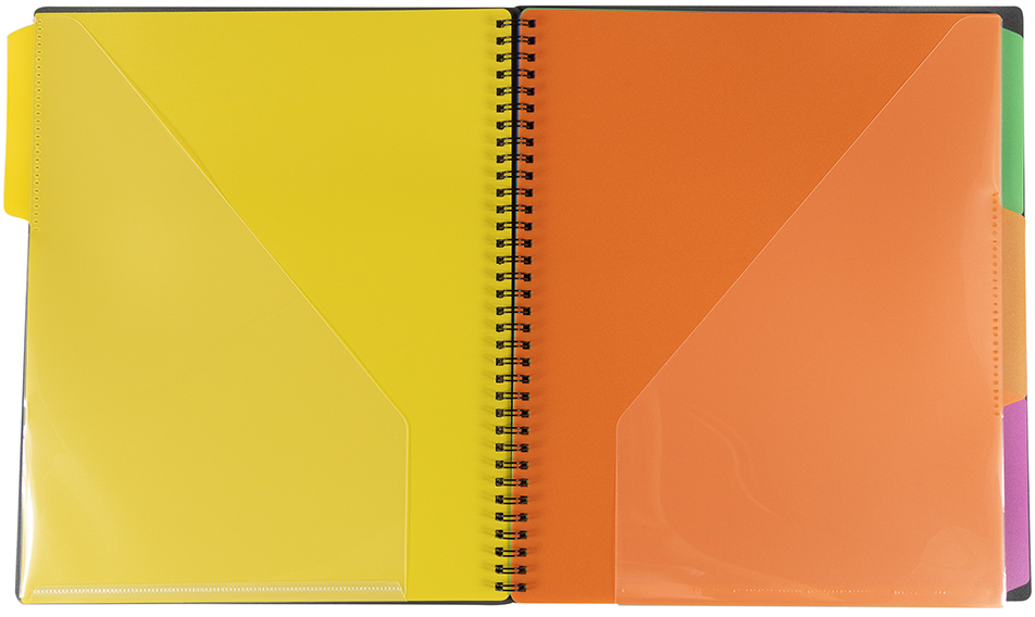 JAM PAPER - Wholesale Folders - JAM Plastic Folder, 12 Pocket, Grey, 10.5x11.5, 1/Pk1