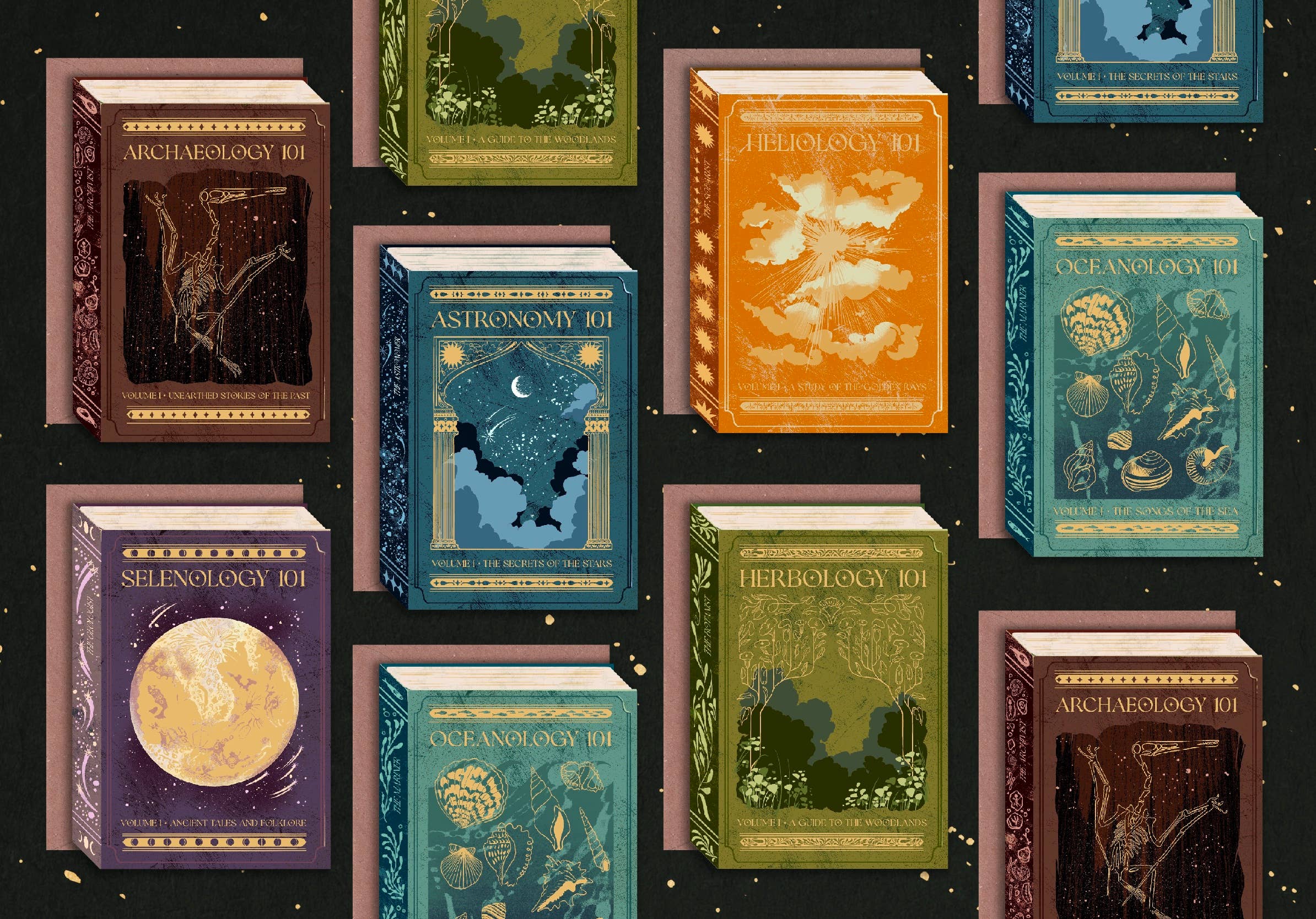 Lione & Sheikh - Wholesale Gewone wenskaart - Kruidkunde 101 Folie A6 Wenskaart1