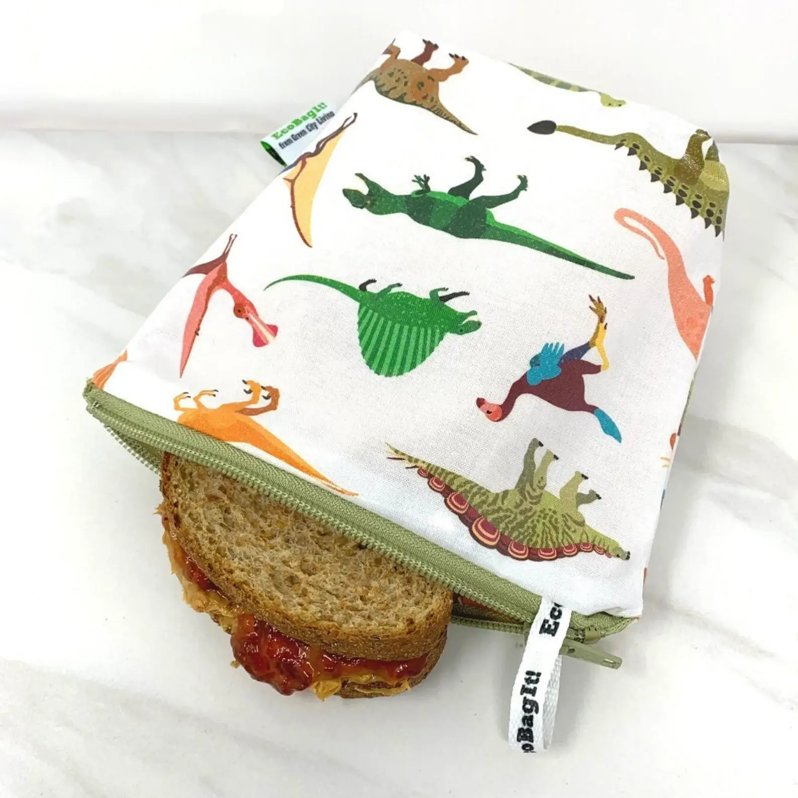 EcoBagit Food Storage Bag - Sandwich - Super Dogs