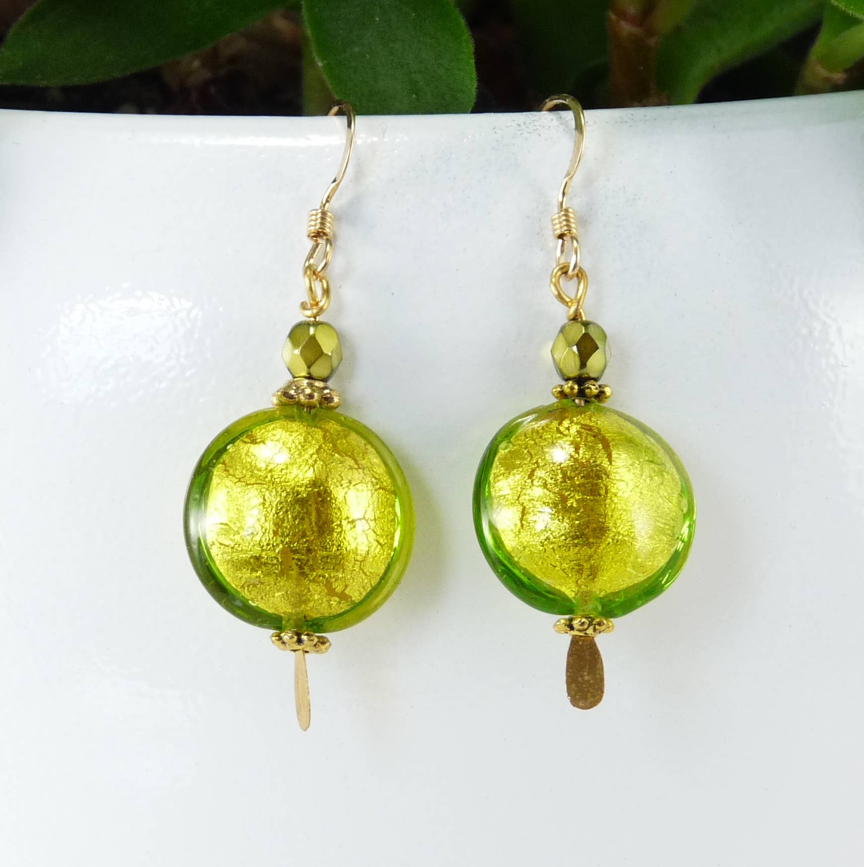 Marlene VanBeek Jewelry - Wholesale Dangle Earrings - Murano Glass Earrings - 6 Colors2